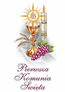 OPŁATEK NA TORT Pierwsza Komunia Święta 1KS 12