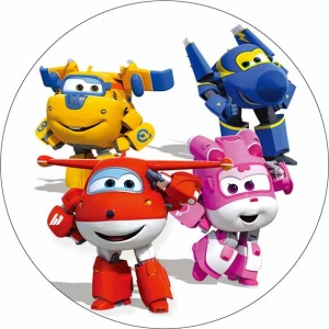 Opłatek na tort SUPER WINGS 15