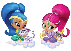 Opłatek na tort SHIMMER I SHINE SIS 28