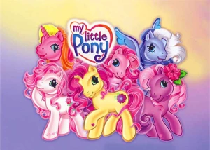 Opłatek na tort KUCYKI PONY 150/1631