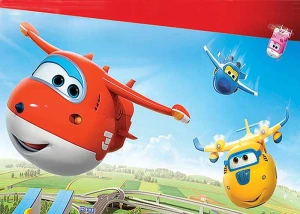 Opłatek na tort SUPER WINGS 13