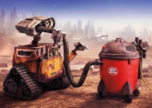 Opłatek na tort WALL-E 02