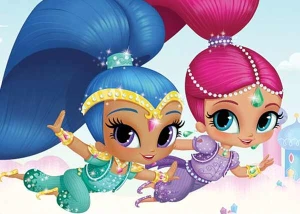 Opłatek na tort SHIMMER I SHINE SIS 23
