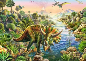 Opłatek na tort DINOZAUR DIN 60/79