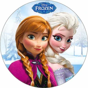 Opłatek na tort FROZEN Lodowa Kraina 50