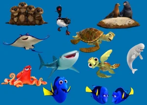 Opłatek na tort GDZIE JEST DORY 14