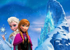 Opłatek na tort FROZEN Lodowa Kraina 30