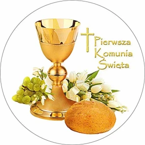 OPŁATEK NA TORT Pierwsza Komunia Święta 1KS 39