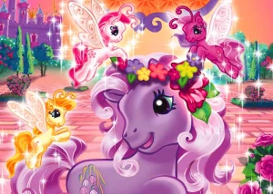 Opłatek na tort KUCYKI PONY 1617/1645