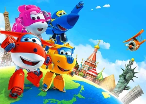 Opłatek na tort SUPER WINGS 08/21