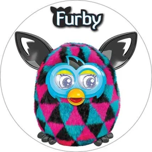 Opłatek na tort FURBY