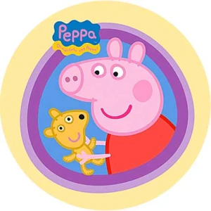 Opłatek na tort ŚWINKA PEPPA  PEP 12