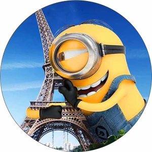 Opłatek na tort MINIONKI 62/79