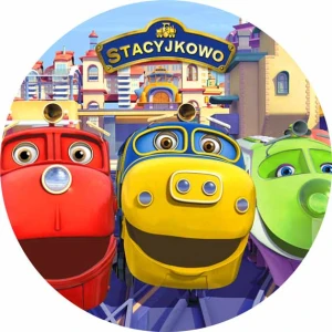 Opłatek na tort STACYJKOWO 28