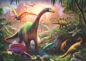 Opłatek na tort DINOZAUR DIN 66/72