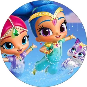 Opłatek na tort SHIMMER I SHINE SIS 05/26